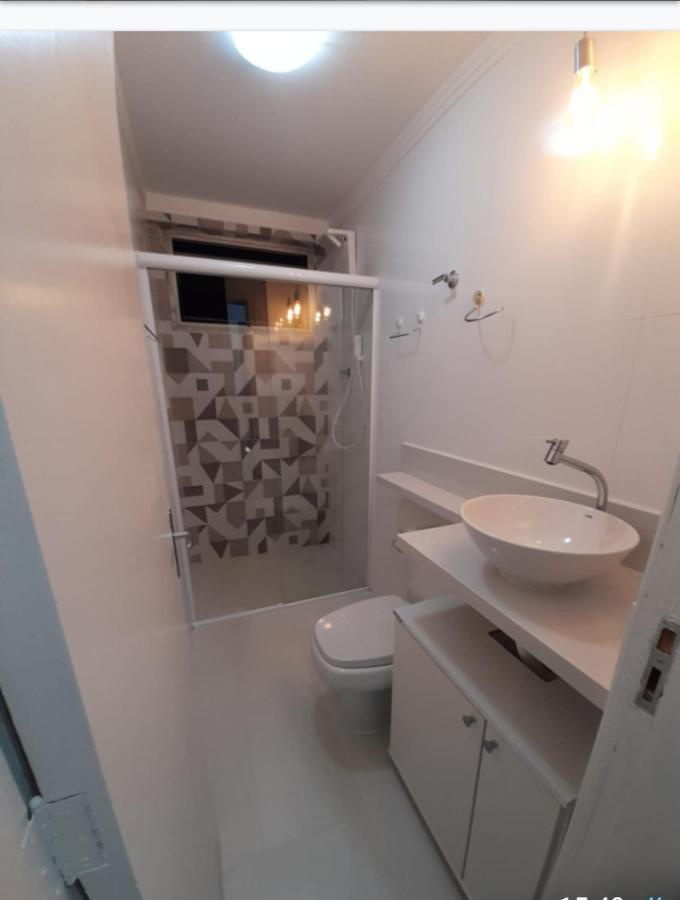 Apartamento Pe Na Areia Γκουαρούχα Εξωτερικό φωτογραφία